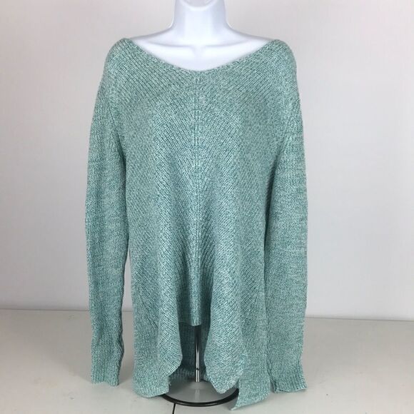 Style & Co. Plus Size V-Neck Cotton Sweater Size 0X - Picture 1 of 3